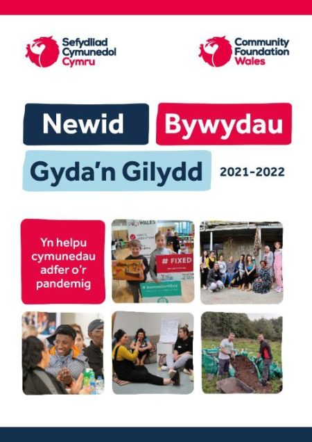 Community Foundation Wales Annual Review 21-22 – CYM 1 Adroddiadau