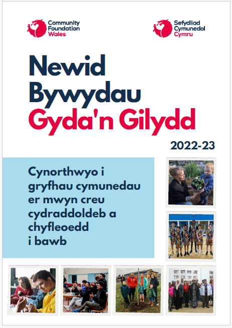 Newid Bywydau Gyda’n Gilydd – Front page Adroddiadau